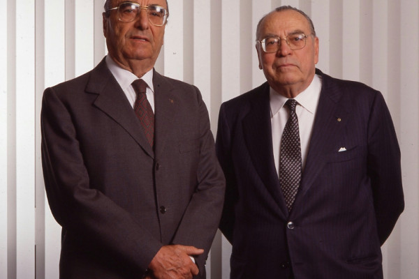 SIT founding fathers Comm Giancarlo de' Stefani e Dott. Pierluigi de' Stefani